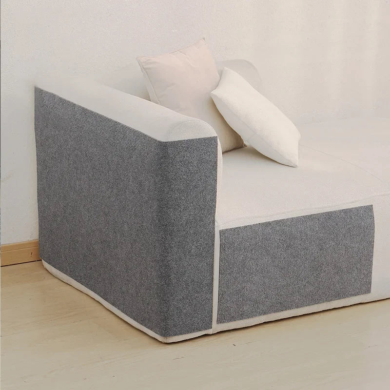 Alfombra autoadhesiva para rascar gatos, tablero para pared, antiarañazos, para sofá, bricolaje, protección para patas, afilable y recortable.