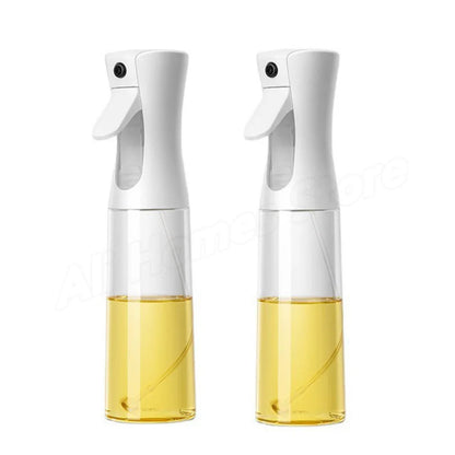 Botella pulverizadora de aceite de cocina, pulverizador de aceite de oliva para cocinar, 200/300/500 ml, botella pulverizadora neumática, dispensador de aceite en aerosol para barbacoa y fitness.