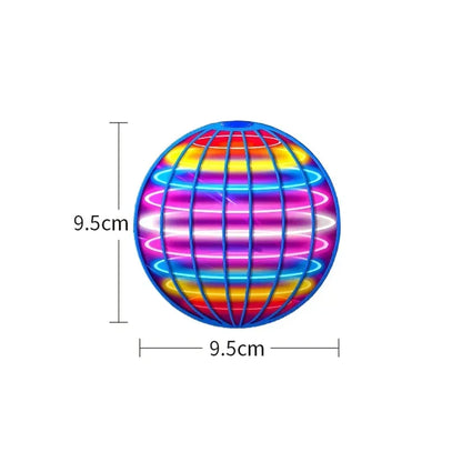 Flying Ball Boomerang Flyorb Magic With LED Lights Drone Hover Ball Fly Nova Orb Flying Spinner Fidget Toys Children Family Gif