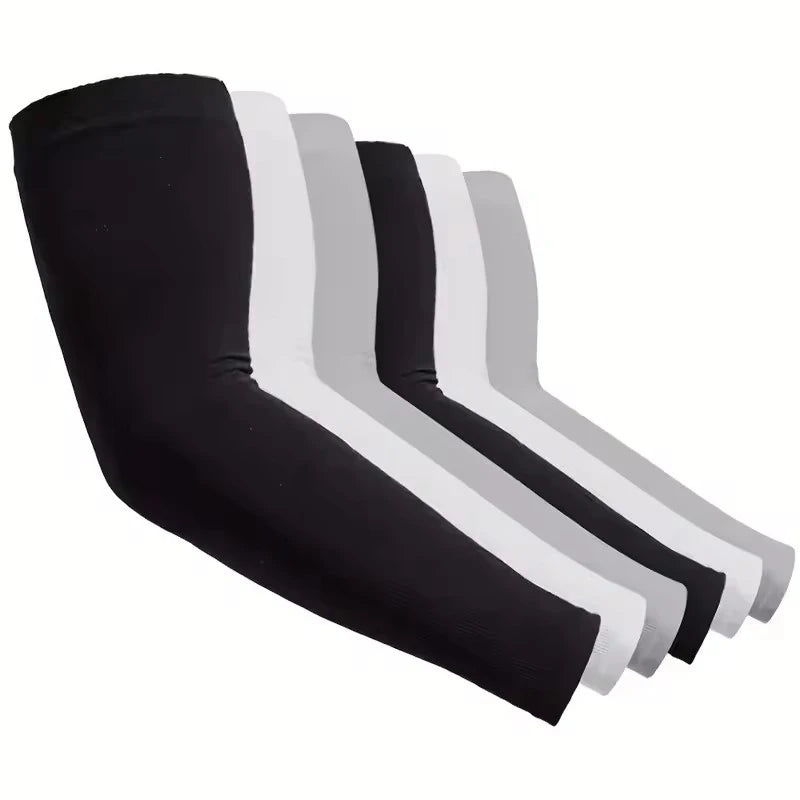 3 Pair of Breathable Sun Protection Sleeves - Breathable &amp; UV Protective Gear for Sports, Driving, &amp; Outdoor Adventures