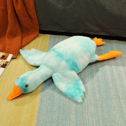 Pato gigante de peluche de ganso súper suave