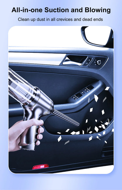 Aspiradora inalámbrica para coche con fuerte succión
