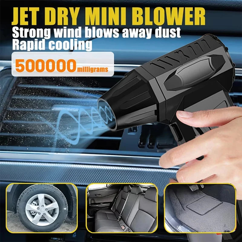 Soplador Turbo Jet Dry de 10000 mAh con carga rápida