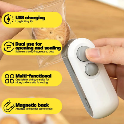 Mini sellador portátil recargable