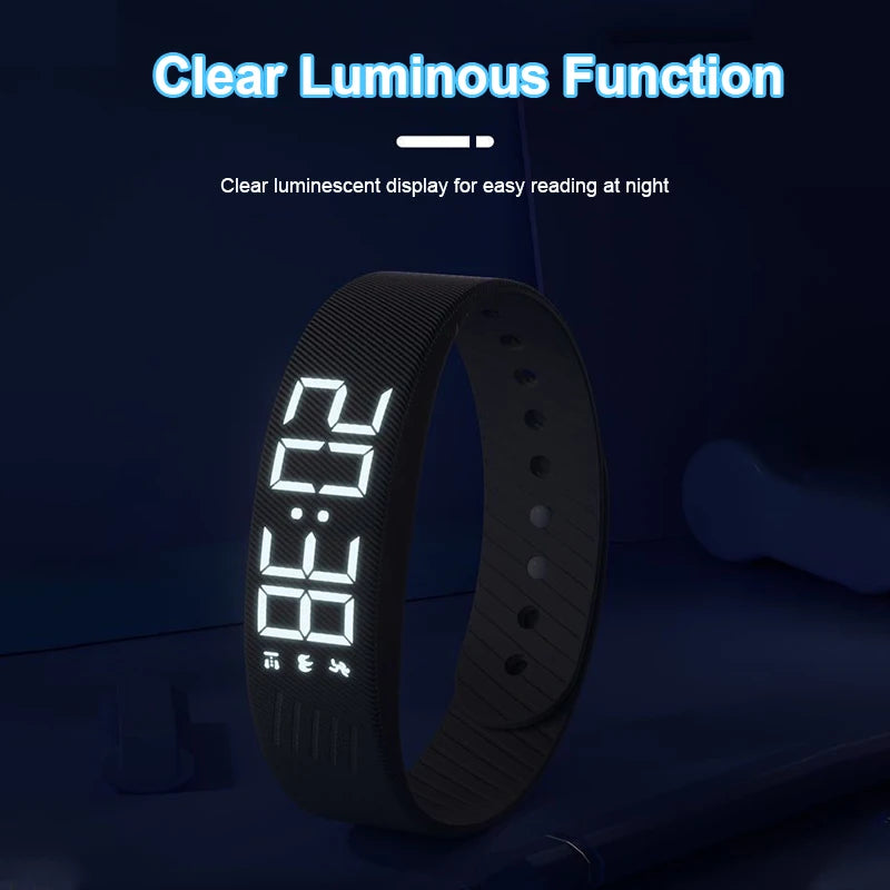 Smart Bracelet LED Digital Waterproof