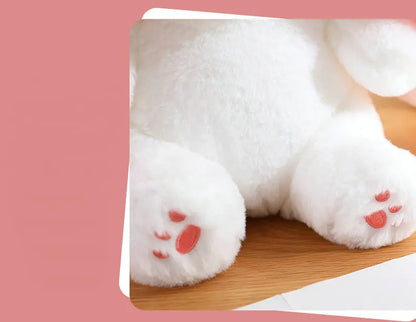 Peluche de conejo de zanahoria y fresa