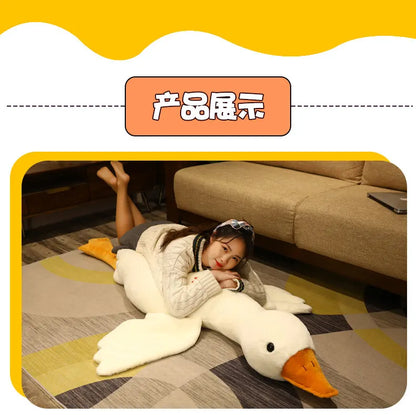 Pato gigante de peluche de ganso súper suave