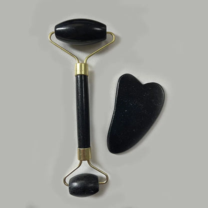 Rodillo de piedra facial Gua Sha para el rostro