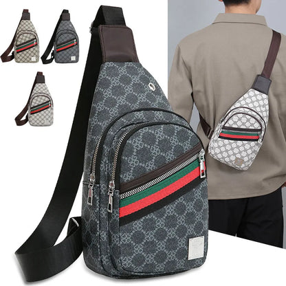 Bolso bandolera de moda con orificio para auriculares