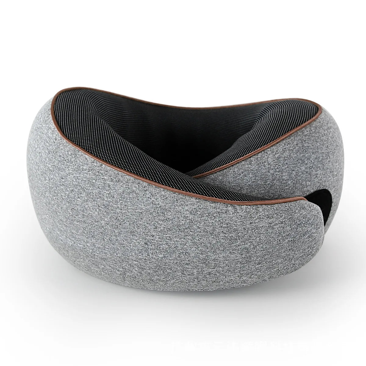 Almohada de viaje para el cuello con espuma viscoelástica en forma de U