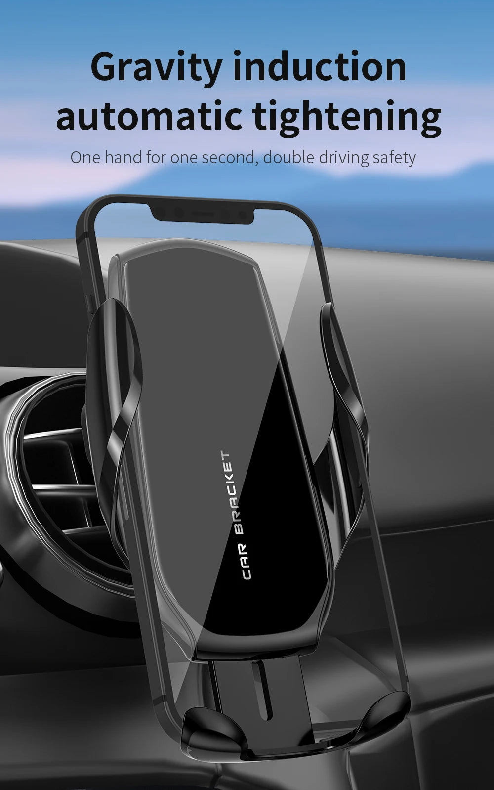 Soporte universal para teléfono de coche Gravity