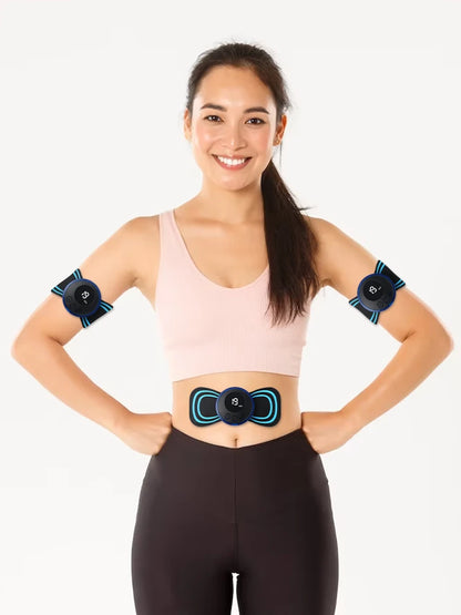 Masajeador de cuello EMS portátil para aliviar el dolor muscular