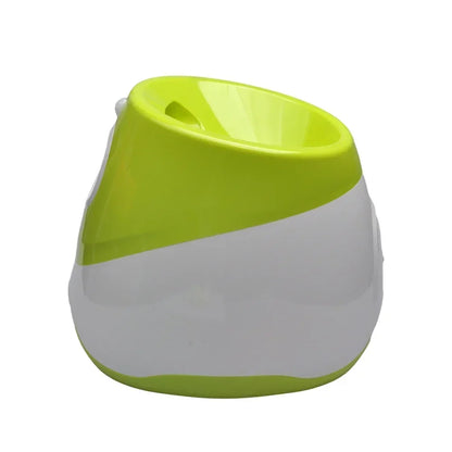 Juguete lanzador de pelotas para perros Productos para mascotas Juguetes para perros Mantener la salud de la mascota Lanzamiento automático 3 configuraciones de distancias Para jugar en interiores y exteriores