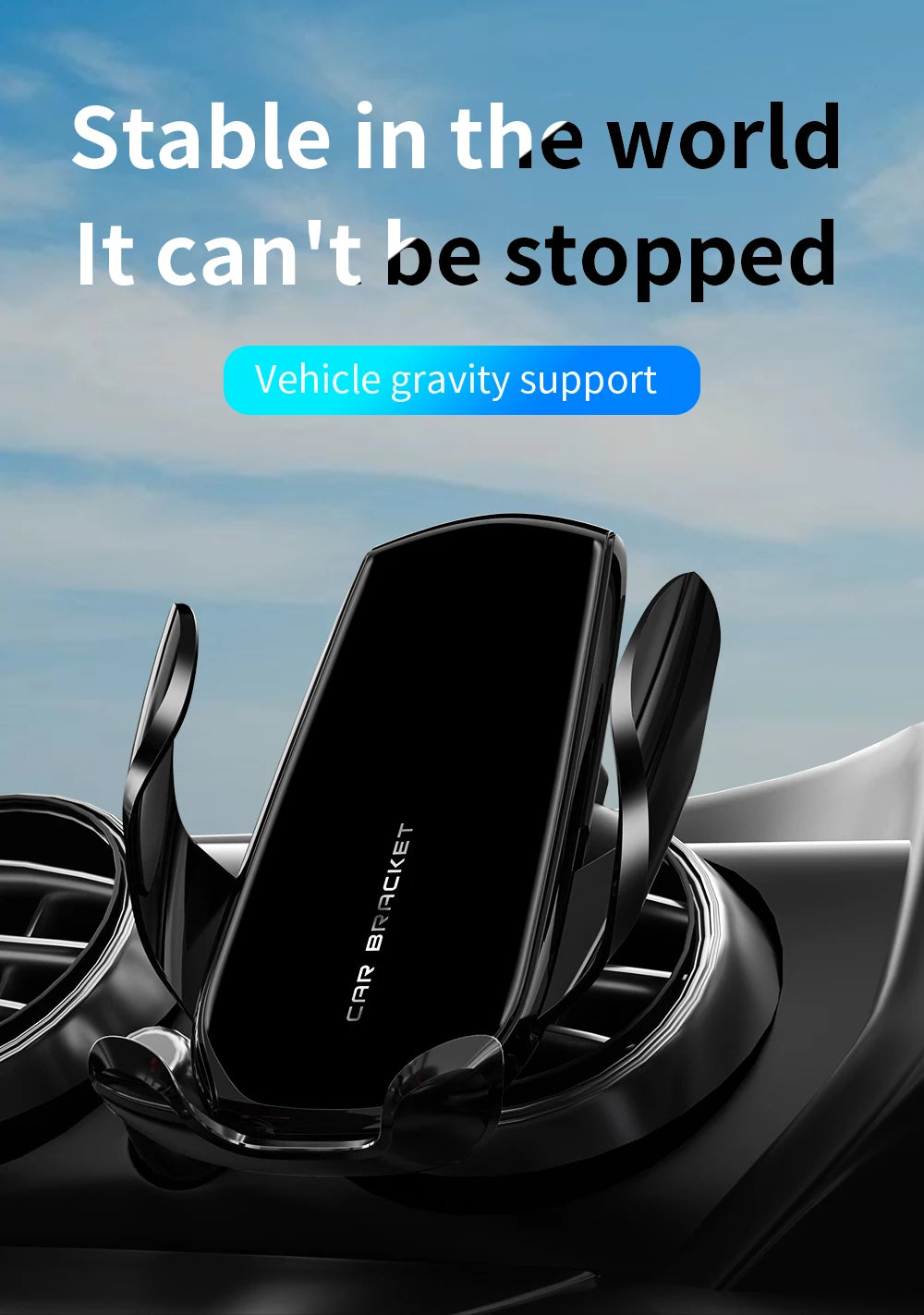 Soporte universal para teléfono de coche Gravity