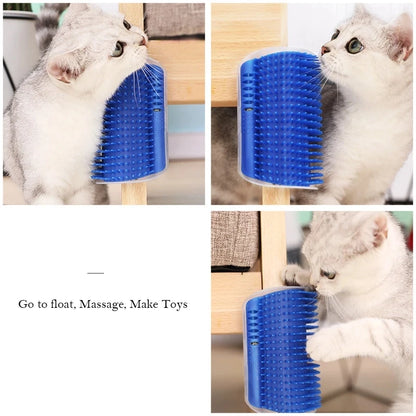 Cepillo y peine masajeador para el pelo de gatos