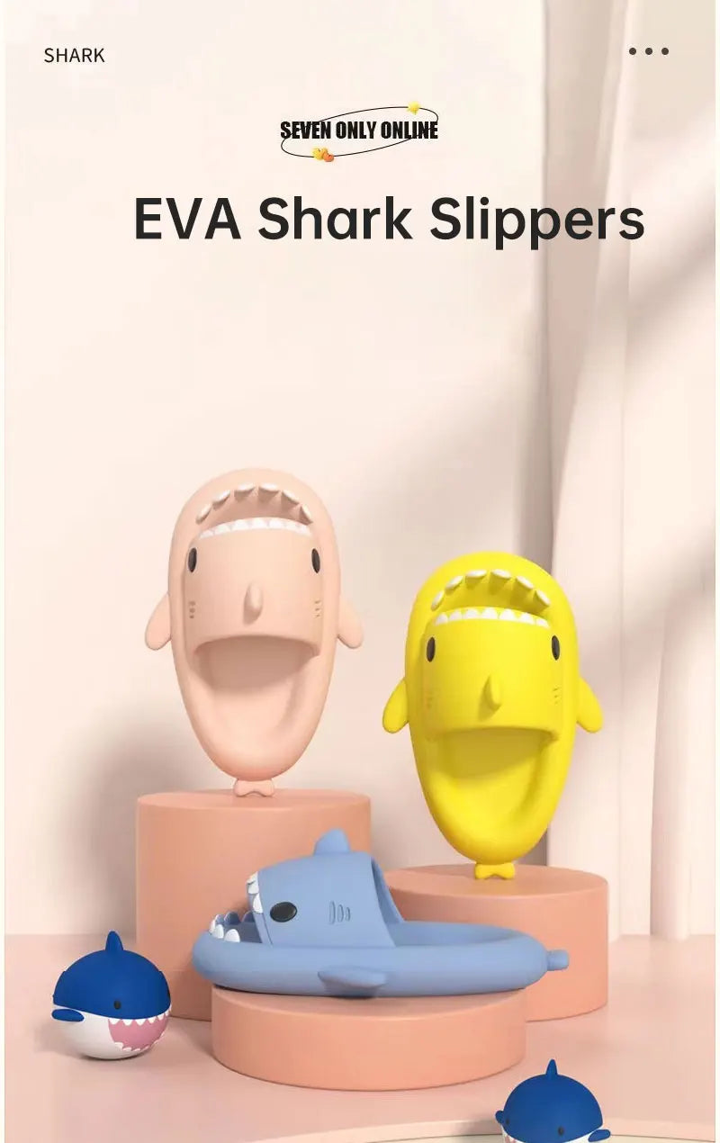 Zapatillas de tiburón para niños