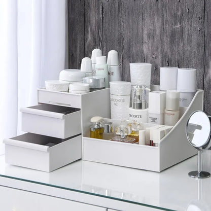 Nueva caja de almacenamiento de maquillaje con cajón