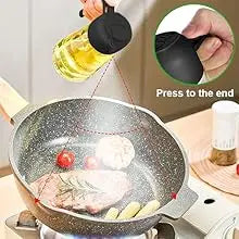 Botella pulverizadora de aceite de cocina, pulverizador de aceite de oliva para cocinar, 200/300/500 ml, botella pulverizadora neumática, dispensador de aceite en aerosol para barbacoa y fitness.