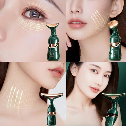 Dispositivo de lifting facial para cuello, facial y masaje ocular
