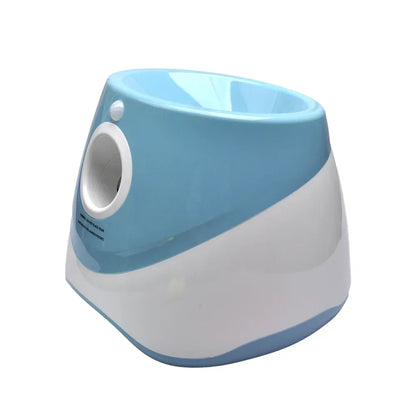 Juguete lanzador de pelotas para perros Productos para mascotas Juguetes para perros Mantener la salud de la mascota Lanzamiento automático 3 configuraciones de distancias Para jugar en interiores y exteriores
