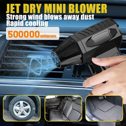 Soplador Turbo Jet Dry de 10000 mAh con carga rápida