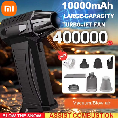 Soplador Turbo Jet Dry de 10000 mAh con carga rápida