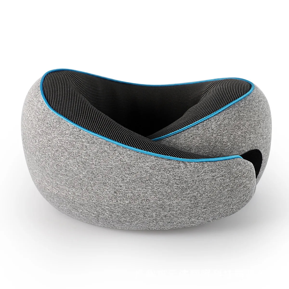 Almohada de viaje para el cuello con espuma viscoelástica en forma de U