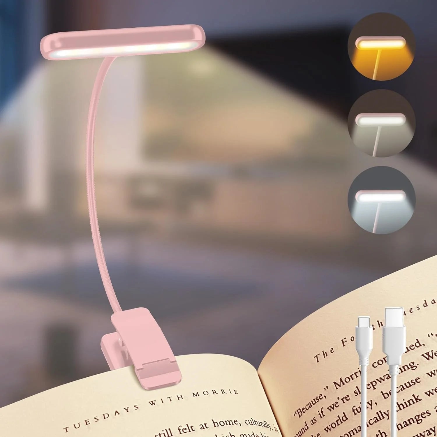 Luz de libro LED USB