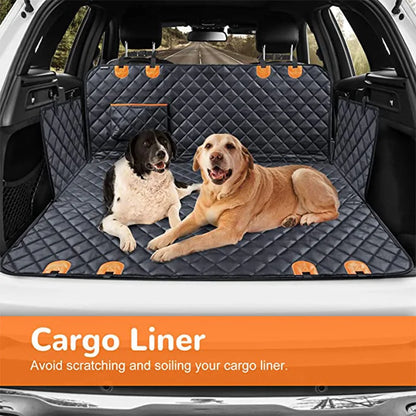 Funda impermeable para asiento de coche de perro para viajes de mascotas