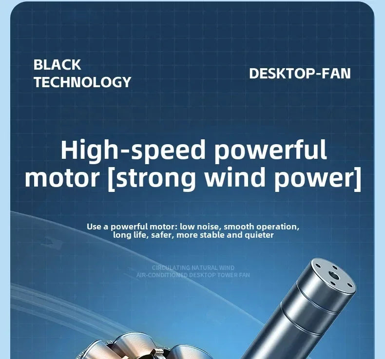 Mini ventilador portátil para el hogar