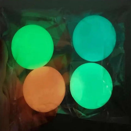 Bola pegajosa Bola de techo brillante