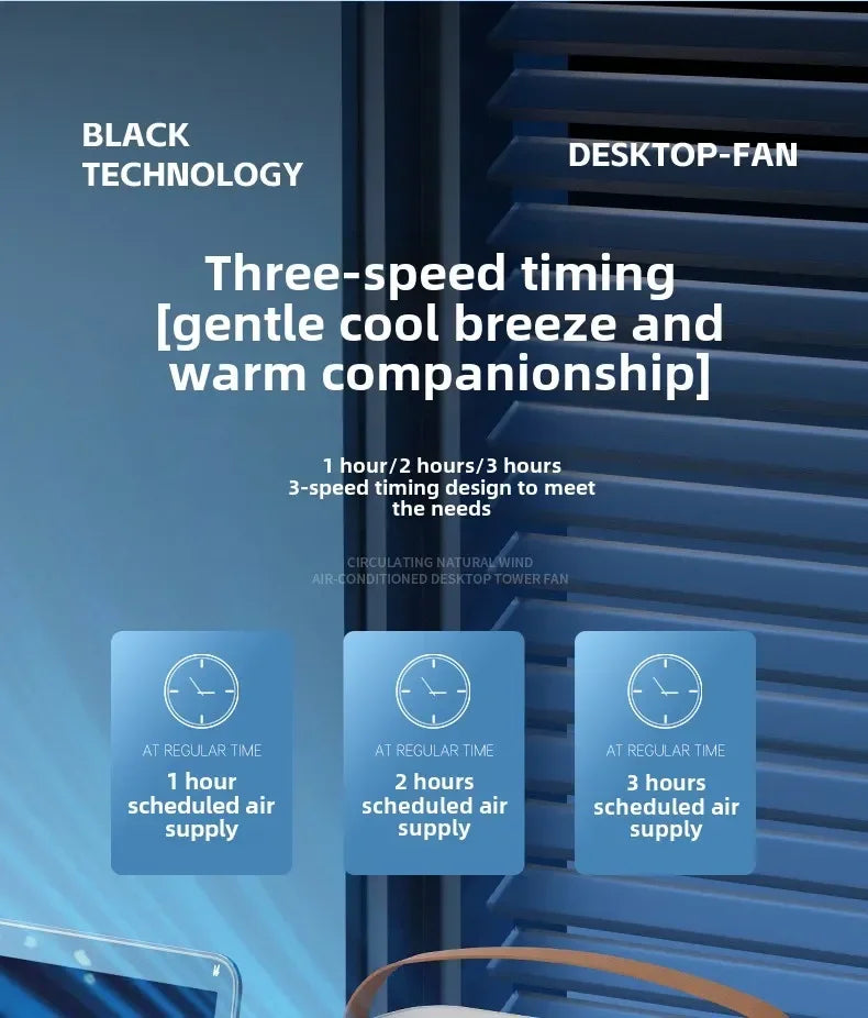 Mini ventilador portátil para el hogar